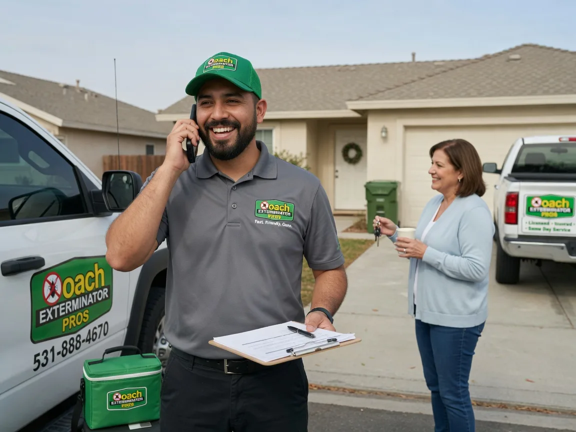 Pest Control Roach Exterminator Kipton, OH FAQs